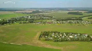 С/Т Романовка.Паперня. Беларусь.Панорама с коптера.Видео Дубровский
