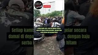 AKSI DEMO PALING DAMAI SE-INDONESIA, AKSI KAMISAN| [Viral & Tersembunyi] 