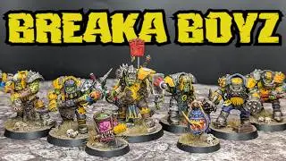 Breaka Boyz! How to paint the new Ork 40K Killteam with Contrast!