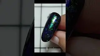 Best Nail Art | Black marble nail design  #nail #youtubeshorts #naildesigns #nailicious