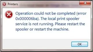 Operation Could Not be Completed Error 0×00000709 - Fix home
