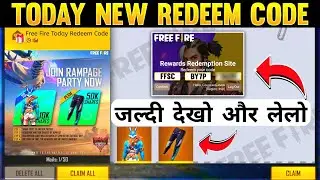 Free Fire Today New Redeem Code | Warrior BUNNY Bundle & ANGELIC Pant Redeem Code ? Garena Free Fire