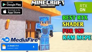 RTX For 1GB Ram No Lag For Minecraft PE | Shaders For Minecraft | Android Best shader