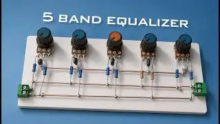 How to make 5 band equalizer circuit with all Amplifier at home