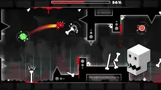 [Shrill Hallway] by Nico99 [Medium Demon] | Geometry Dash 2.11 (All coins) |