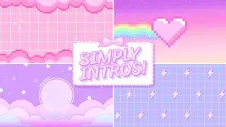 Kawaii intro templates created by SIMPLY INTROS!