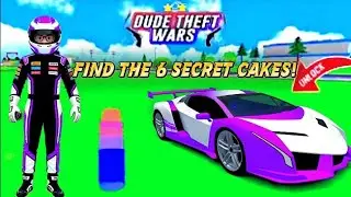 Jack Successfully Found 6 Cakes and Unlocked a Car in | Dude Theft Wars |