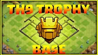 INSANE Town Hall 9 (TH9) TROPHY Base 2020 | New BEST TH9 Base Design/Layout/Defense | Clash of Clans