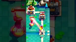 Como Jugar PEKKA ARIETE (bridge spam) vs LOG BAIT