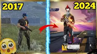 FREE FIRE PLAYERS 2017 vs 2024 😳🎮 MALAYALAM🔥 #oldvsnew #garenafreefire #malayalam