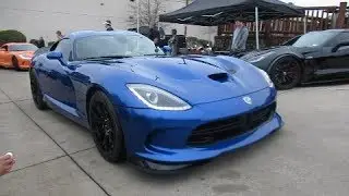 4 DODGE VIPERS SHUT DOWN TWIN PEAKS MEET