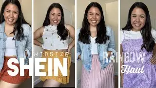 Midsize Spring Shein Haul | Rainbow Edition