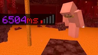 minecraft but the server keeps LAGGING!!!
