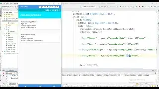 Flutter - 31. Lokalden Json Veri okuma