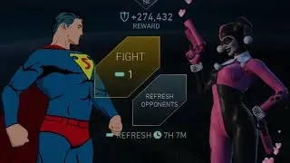 SUPERMAN (Classic) vs HARLEY QUINN (Heartbreaking), POISON IVY (Flora), BATMAN (Arkham Knight)☠️INJ2