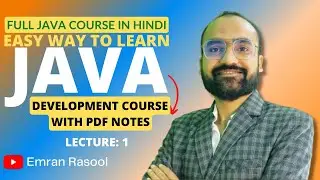 Introduction | Java Development Course | Java Step by Step for Beginners | @emran_rasool_official