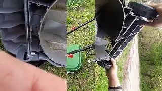Unpacking, assembly and first start of the electric lawn mower Tatra (1 kW)
