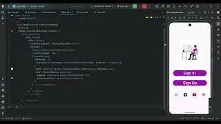 Flutter Sign In & Sign Up UI Design  | Clean Login Page |  Flutter  UI Tutorial