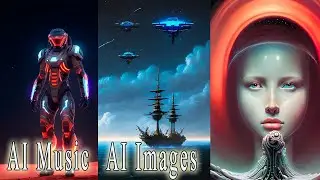 Artificial Intelligence Music with my Ai Images