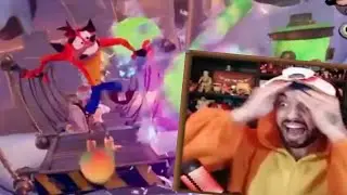 TODAS as MORTES de @GabsBandicoot no Crash Bandicoot 4, MAS com cortes perfeitos (parte 1) - repost