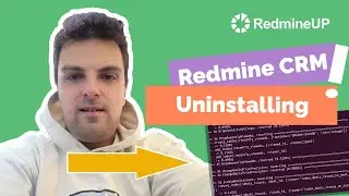 Uninstalling the CRM plugin in Redmine