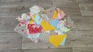 Не выбрасывайте обрезки ткани! Делайте из них полезные вещи)