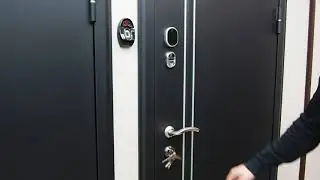 Открытие двери при помощи отпечатка пальца