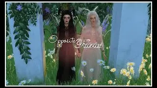 The sims 4 create a sim: Opposite fairies (twins)