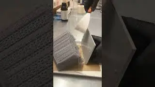 Support removal from 3D printed case 