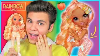 ВОТ это ПЕРСИК! 🍑 Georgia Bloom | Обзор куклы Rainbow High 🌈 Джорджия Блум красавица Рейнбоу Хай