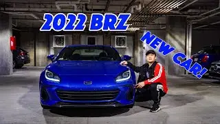 MY NEW CAR REVEAL! 2022 BRZ Limited!