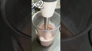 Как приготовить шоколадный коктель в домашних услових🍹🍫😋🏠👍#смузи #молочныйкоктейль #коктейли #shorts