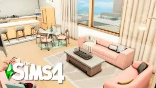 PASTEL APARTMENT ✨ The Sims 4 Speed Build (No CC)