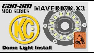 Can Am Maverick X3 Dome Light Install
