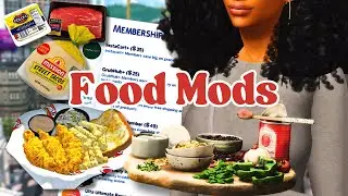 The BEST Functional Food Mods in Sims 4 (Realistic Cooking + Delivery!)