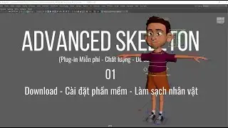 AdvancedSkeleton 01 I Maya