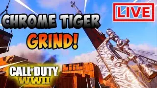 🔴 LIVE - Call of Duty WW2 The Hunt for Chrome Tiger... (in 2023)
