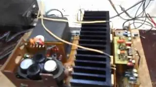 Marantz PM84D Ремонт настройка и принцип работы усилителя мощности.