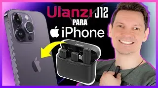 MICROFONE DE LAPELA para iPHONE - ULANZI J12