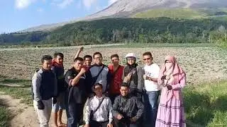 Presiden ERI Kunjungan di Gunung Sinabung Tanah Karo sosialisasi ECO FARMING