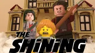 The Shining in Lego ][ Сюжет фильма Сияние в Лего.