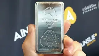 SPOTLIGHT: Ainslie 10oz Silver Stacker Bar