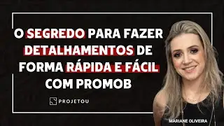 COMO FAZER DETALHAMENTOS NO PROMOB