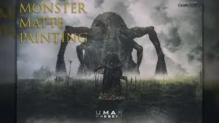 Monster Matte Painting | Photoshop CC 2018