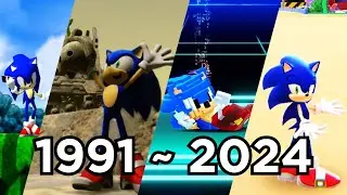Sonic Idle Animations; [Evolution] 58 Games (1991 to 2024) 🦔