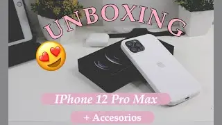 Unboxing Iphone 12 Pro Max 256GB GRAFITO + ACCESORIOS - 2021