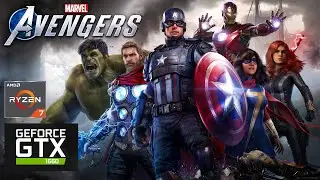 Marvel's Avengers Game on Ryzen 7 5700G + Nvidia GTX 1660 | JOHN TECH