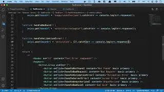 Net  Core and React Error handling   Preparing for setting up error handling in the client app