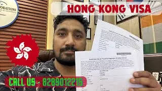 HONG KONG VISA FROM INDIA..