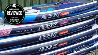 An informative look at the bigger 2021 STX iSUP range